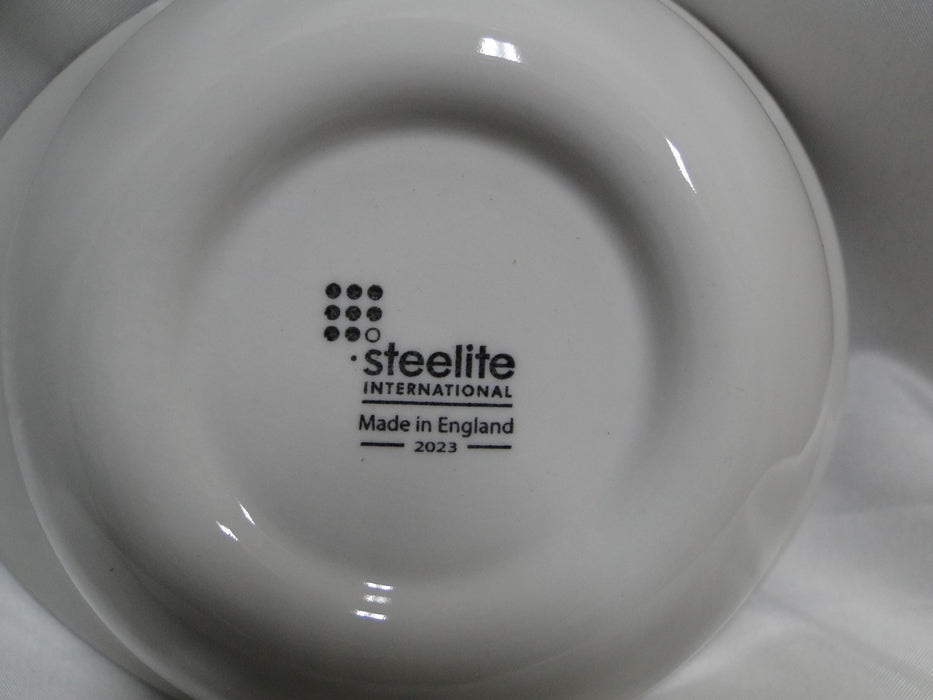 Steelite Urban Smoke, Craft, England: NEW Lt Grey Freestyle Bowl (s), 7"