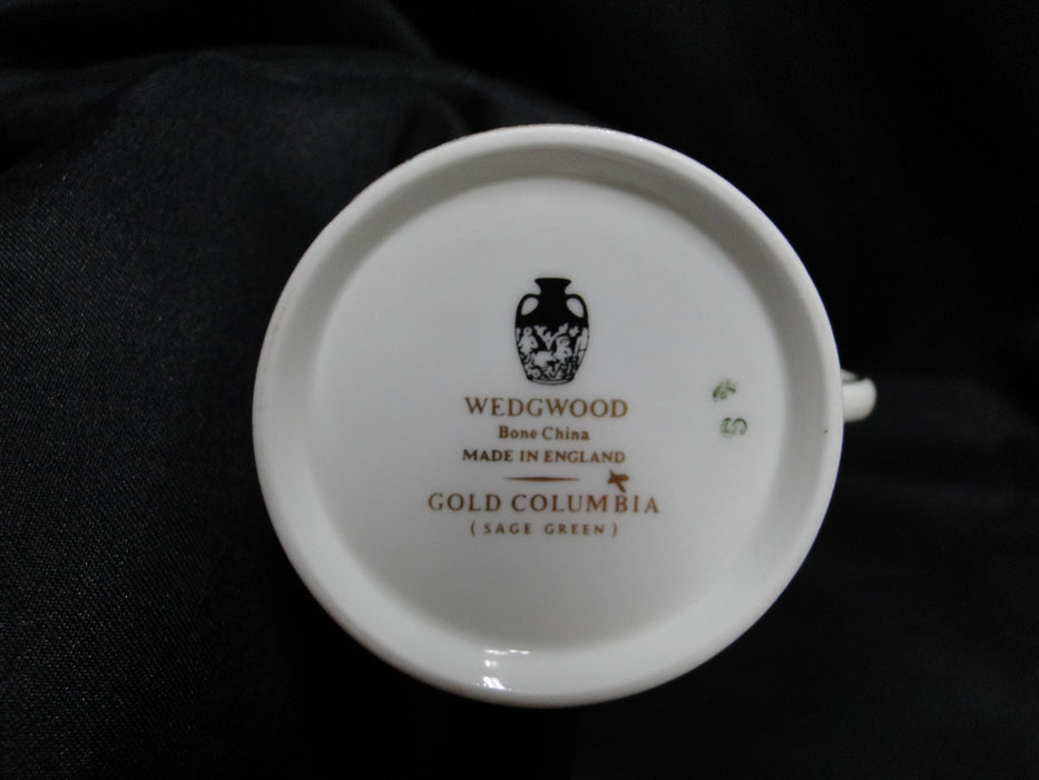 Wedgwood Gold Columbia, Sage Green, Gold Griffons: Demi Cup & Saucer Set