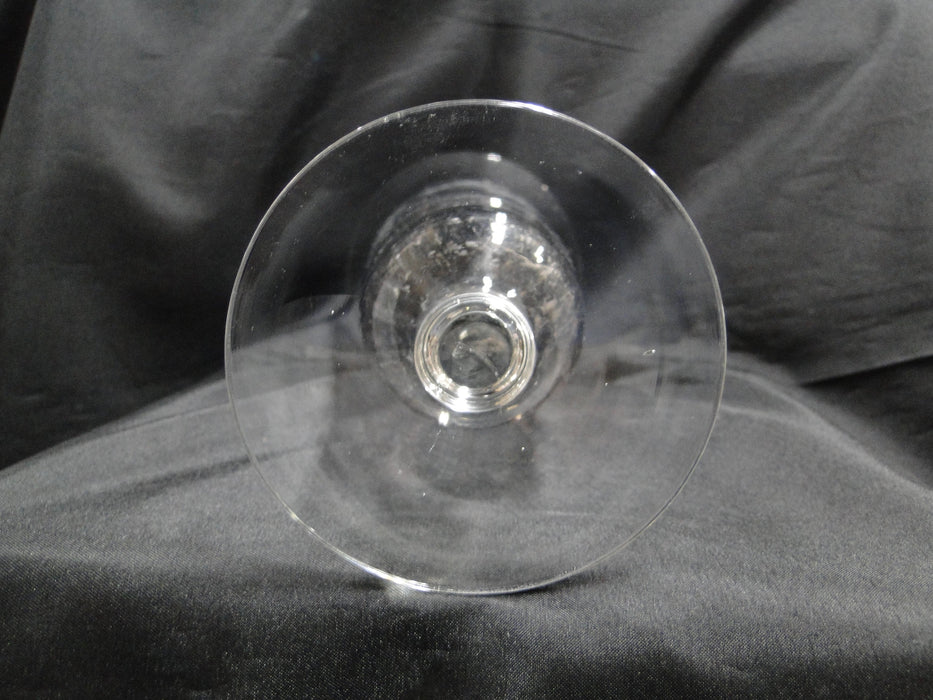 Clear, Tall, Etched Flowers: Vase, 4 1/4" x 10 1/2" Tall --  MG#224