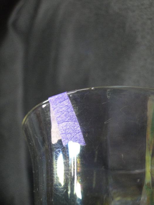 Iridescent Optic: Liquor Cocktail, 4 1/4" Tall, As Is  --  MG#076
