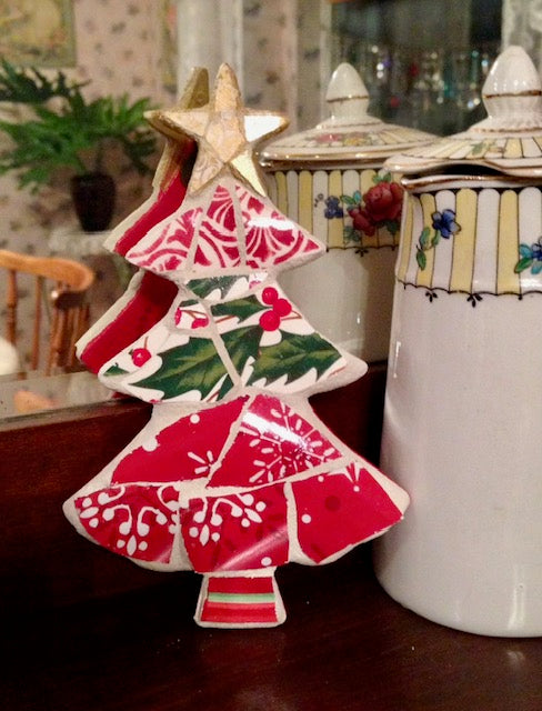 Mosaic Art Class Using Porcelain Plates: Select Your Project