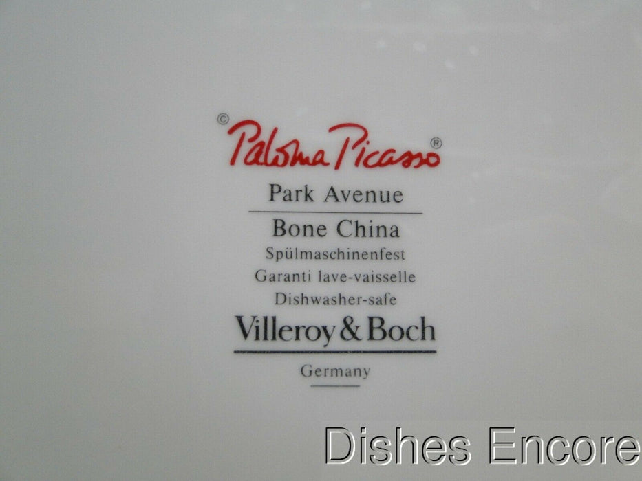 Villeroy & Boch Park Avenue, Paloma Picasso: Round Serving Bowl w/ Lid & Handles
