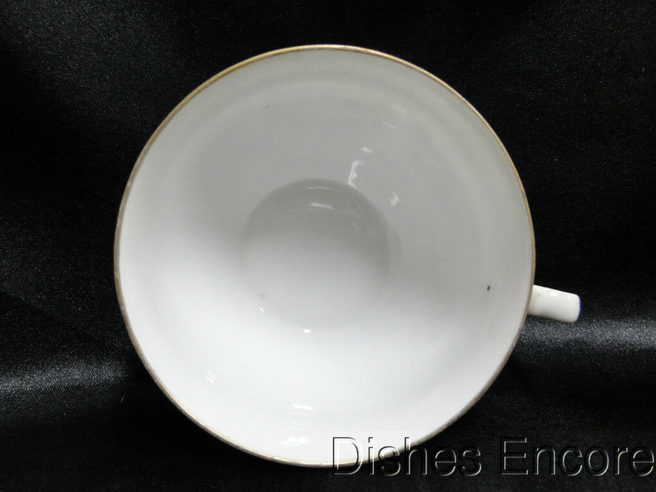 Zeh, Scherzer & Co 508, Pink Rose Garland: Cup & Saucer Set (s), 2" Tall