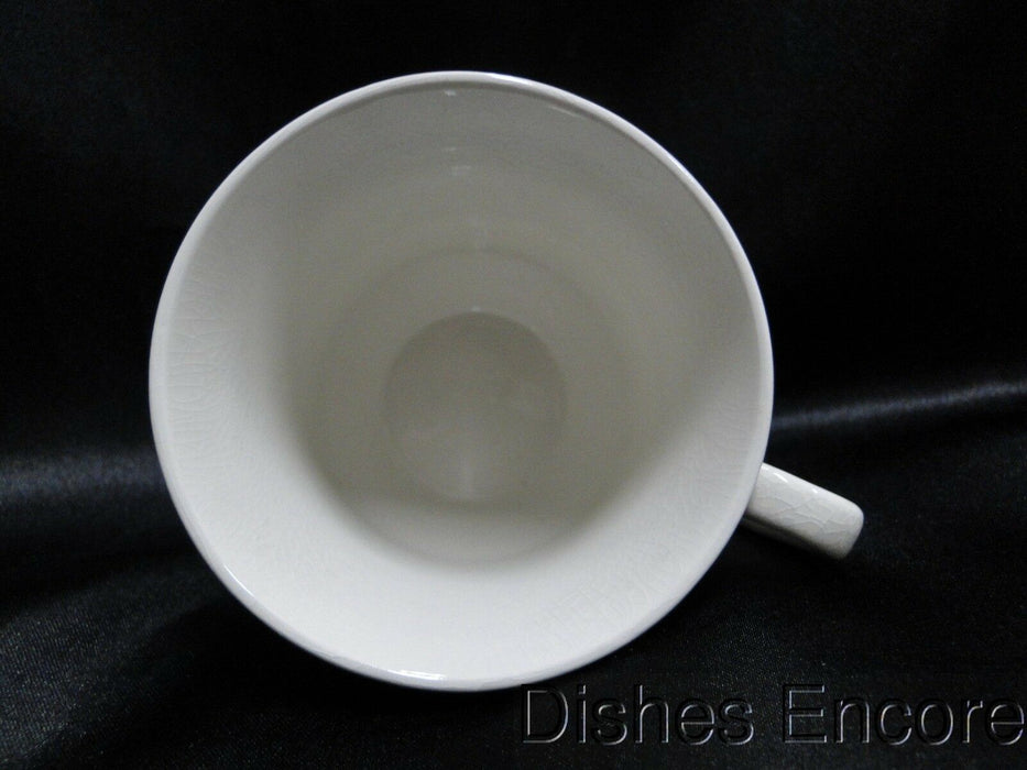 Wedgwood Hedge Rose, Embossed Flower Band: Cup & Saucer Set (s) 2 3/4", Crazing