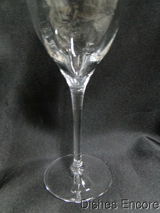 Lenox Crystal Fantasy, Clear Optic: Water or Wine Goblet, 8 1/4" Tall