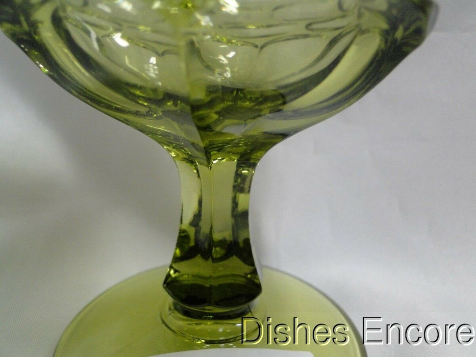 Fostoria Argus Green: Champagne / Sherbet (s), 5 1/8" Tall