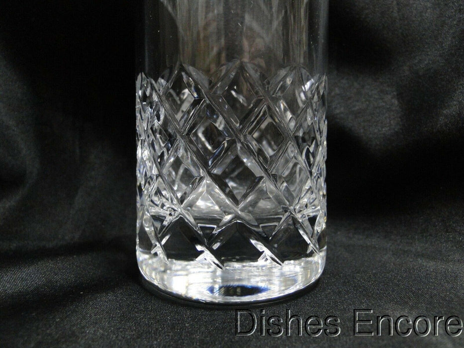 Clear w/ Criss Cross Cuts: Highball / Tumbler (s), 5 7/8" Tall - CR#112