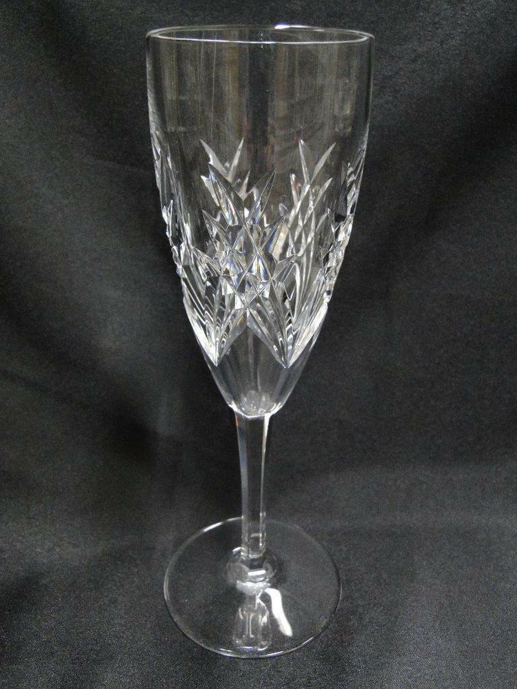 Baccarat Auvergne-Perigold, Criss Cross Cuts: Champagne Flute, 8 1/4", Scratch