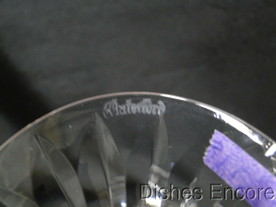 Waterford Crystal Ashling, Cut Fans & Panels: Water or Wine Goblet 7", Flaw