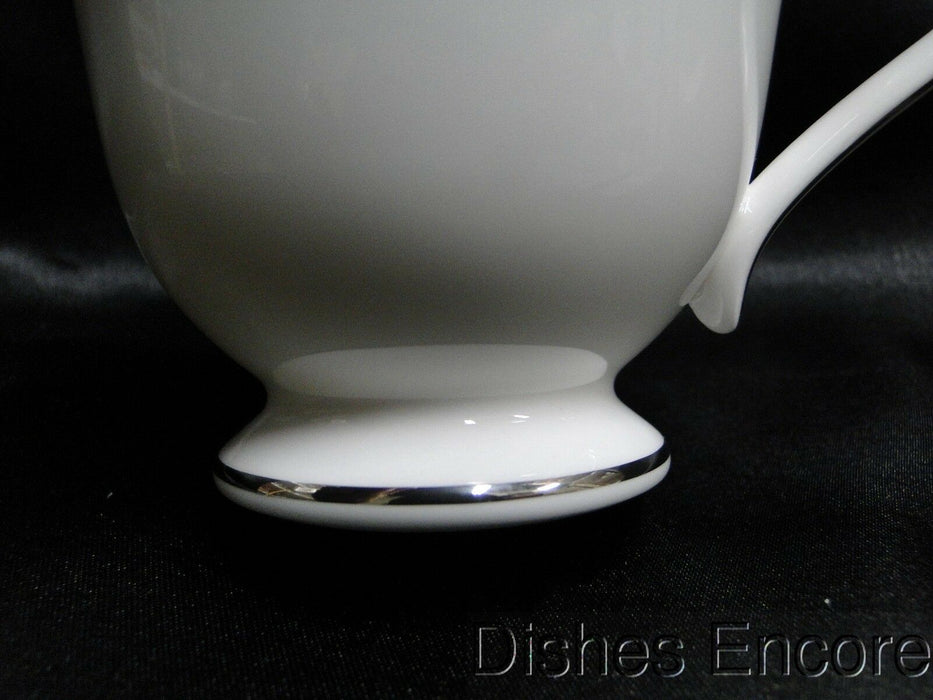 Waterford Harcourt Platinum, Platinum Bands on Rim: Cup & Saucer Set (s), 3 1/8"