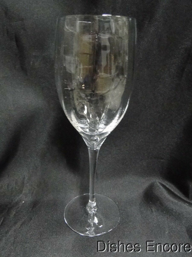 Lenox Crystal Fantasy, Clear Optic: Water or Wine Goblet, 8 1/4" Tall