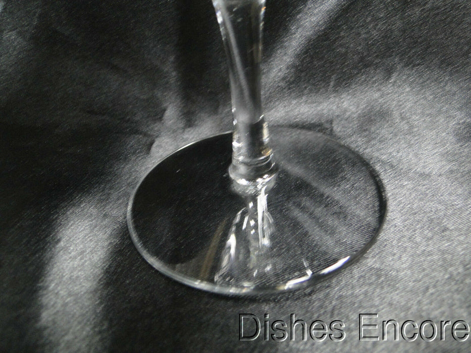Clear w/ Vertical Cuts of Different Heights: Iced Tea, 8 1/8" -- CR#083
