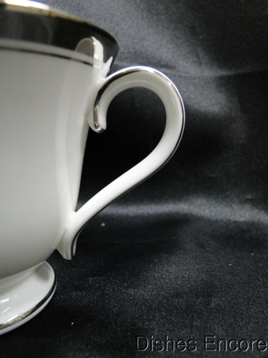 Waterford Harcourt Platinum, Platinum Bands on Rim: Cup & Saucer Set (s), 3 1/8"