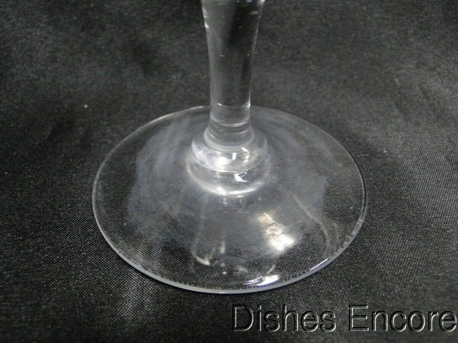 Baccarat Normandie Crystal: Claret Wine Goblet, 5 5/8" Tall, As Is