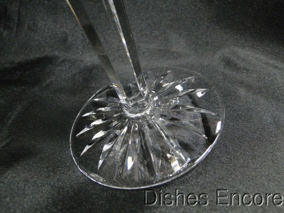 Waterford Crystal Ashling, Cut Fans & Panels: Water or Wine Goblet 7", Flaw