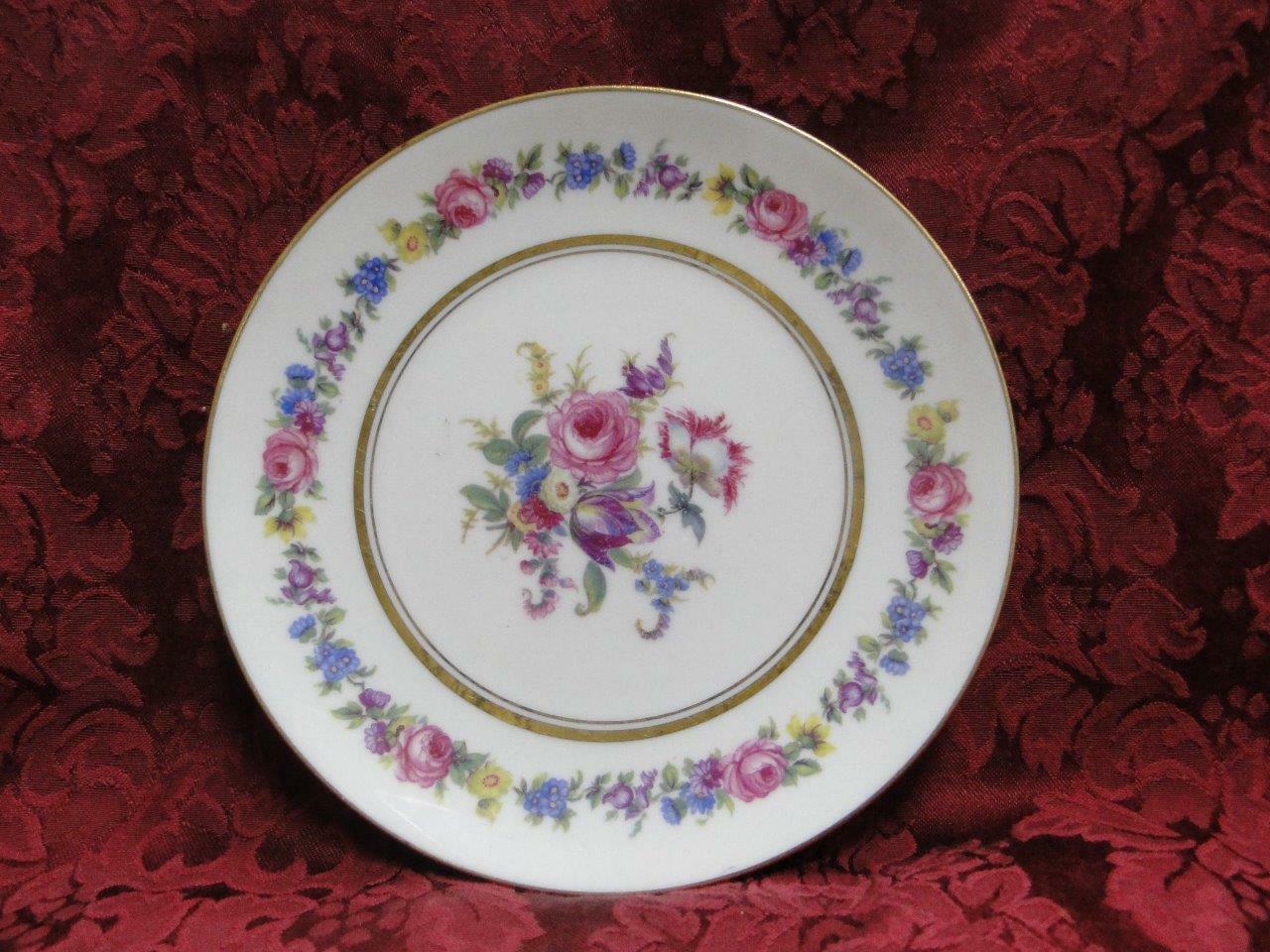 Castleton Castleton Manor, Multiflorals: 7 1/8" Cream Soup Saucer (s) Only