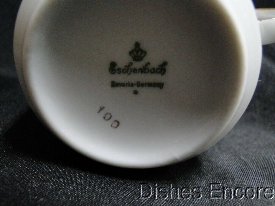Eschenbach White w/ Gold Trim: Cup & Saucer Set (s), 2 7/8"