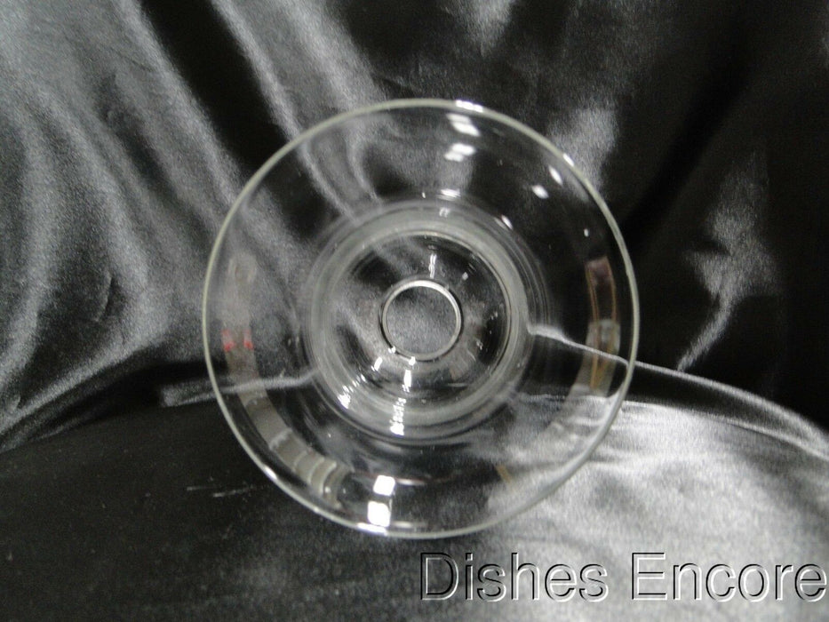 Clear w/ Cross Hatch Cuts: Hurricane Lamp & Globe, 9 5/8" Tall, MG#145
