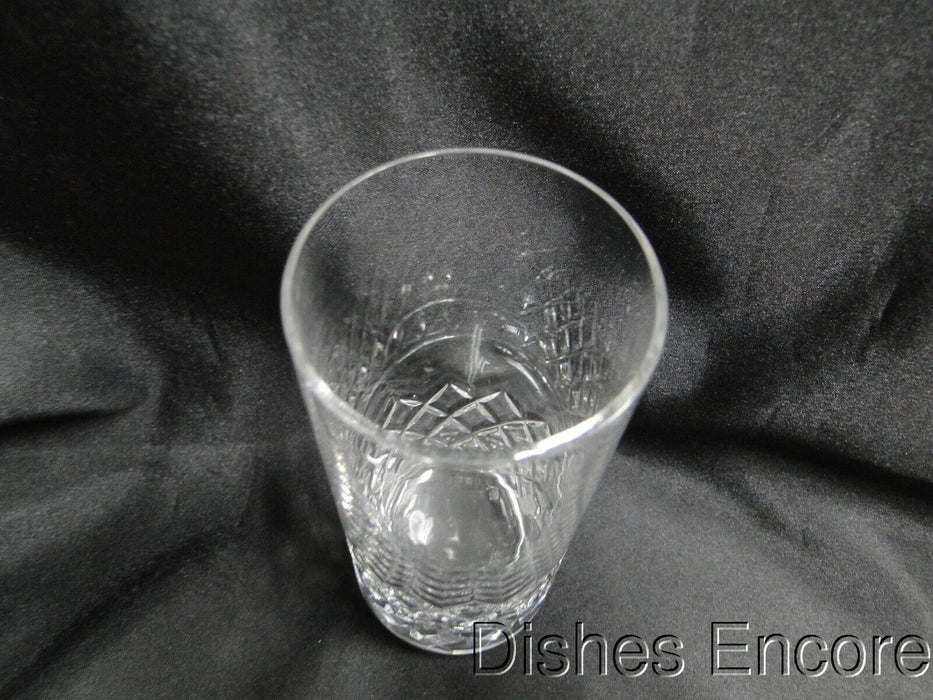 Clear w/ Criss Cross Cuts: Highball / Tumbler (s), 5 7/8" Tall - CR#112