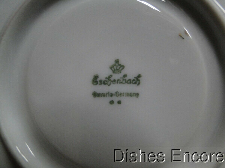 Eschenbach White w/ Gold Trim: Cup & Saucer Set (s), 2 7/8"