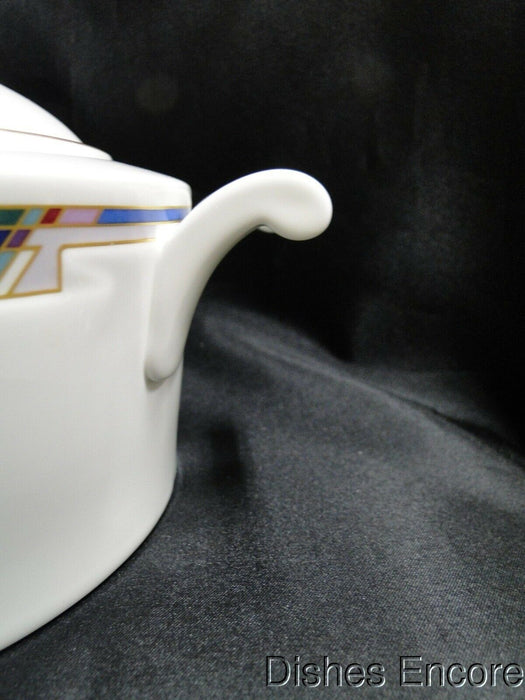 Villeroy & Boch Park Avenue, Paloma Picasso: Round Serving Bowl w/ Lid & Handles