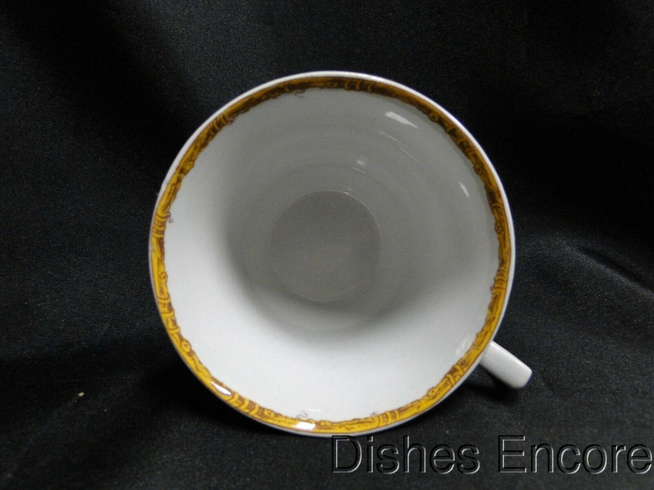 Wedgwood Devon Rose, Bird, Butterfly, Flowers: Cup & Saucer Set, 2 5/8", As Is