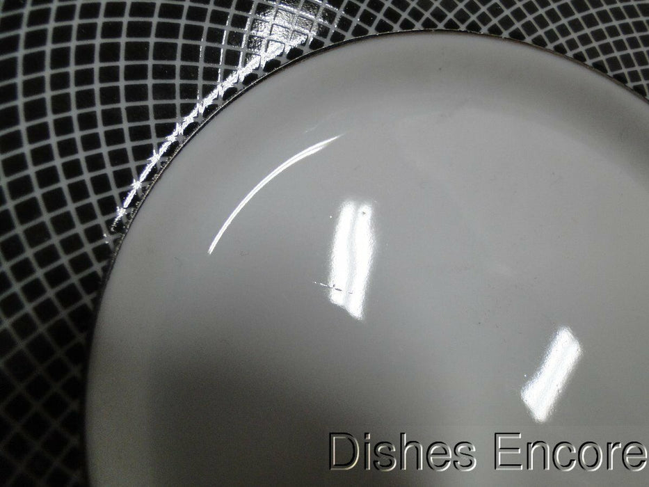 Block Midnight, Portugal, Black/White w/ Platinum: Cup & Saucer Set (s)