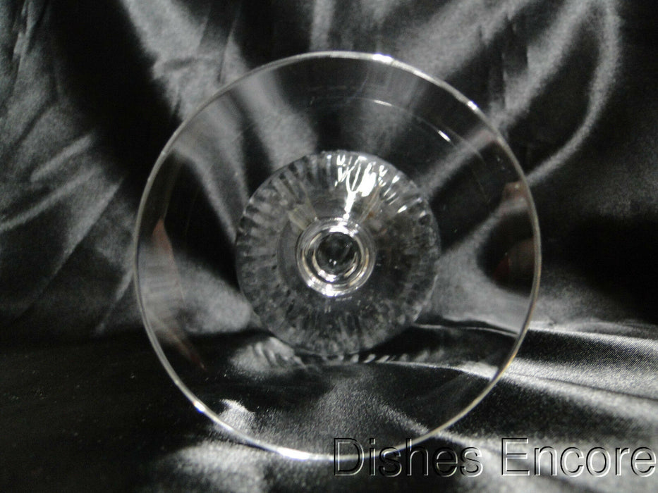 Clear w/ Vertical Cuts of Different Heights: Iced Tea, 8 1/8" -- CR#083