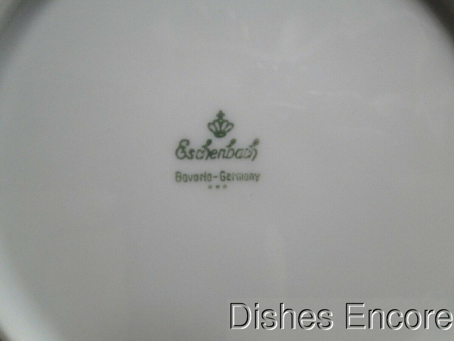 Eschenbach White w/ Gold Trim: Round Serving Bowl, 8 7/8" x 2 1/4"