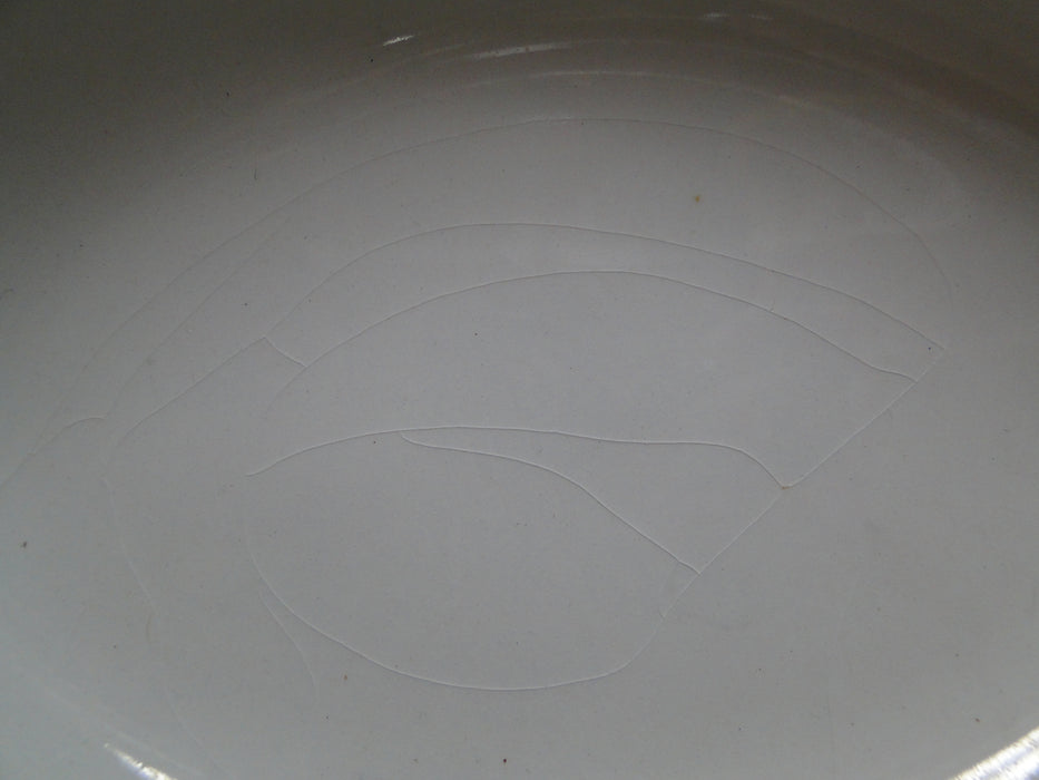 Crown Ducal Florentine Garden, Fruit: Oval Serving / Vegetable Bowl, 9"