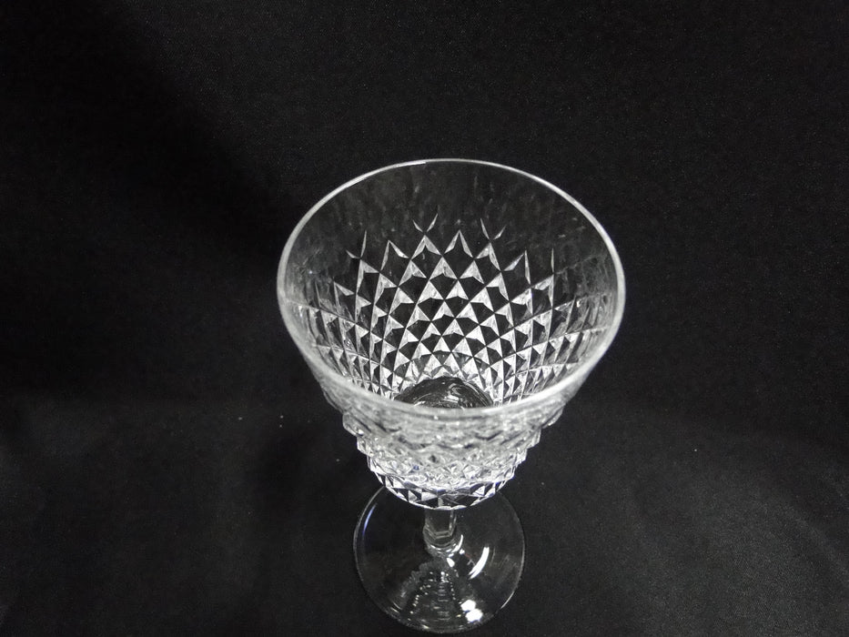Waterford Crystal Alana, Cut Cross Hatch: White Wine (s), 5 5/8" Tall