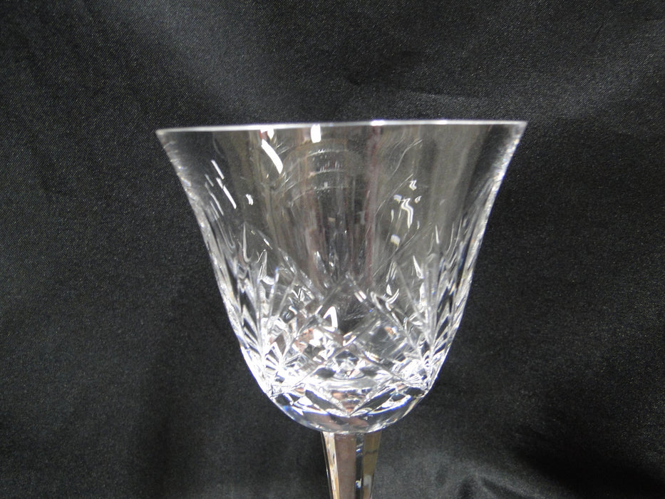 Gorham Cherrywood, Fan & Criss-Cross Cuts: Water or Wine Goblet, 6 7/8", As Is