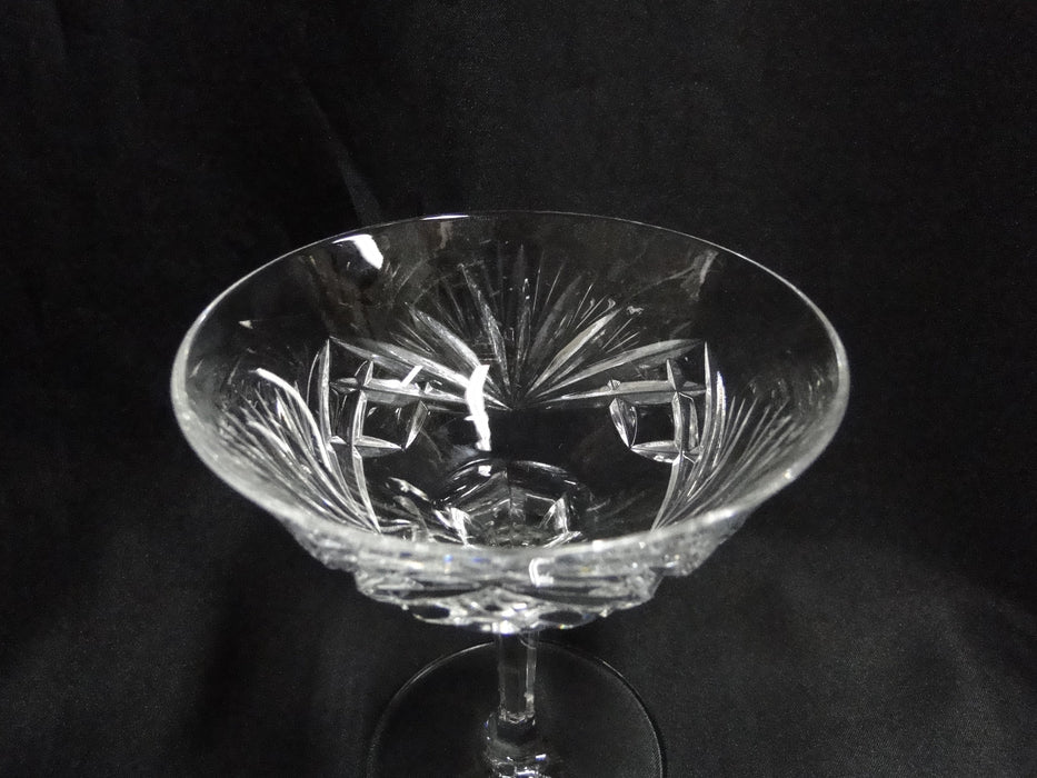 Gorham Cherrywood, Fan & Criss-Cross Cuts: Champagne / Sherbet (s), 4 5/8" As Is