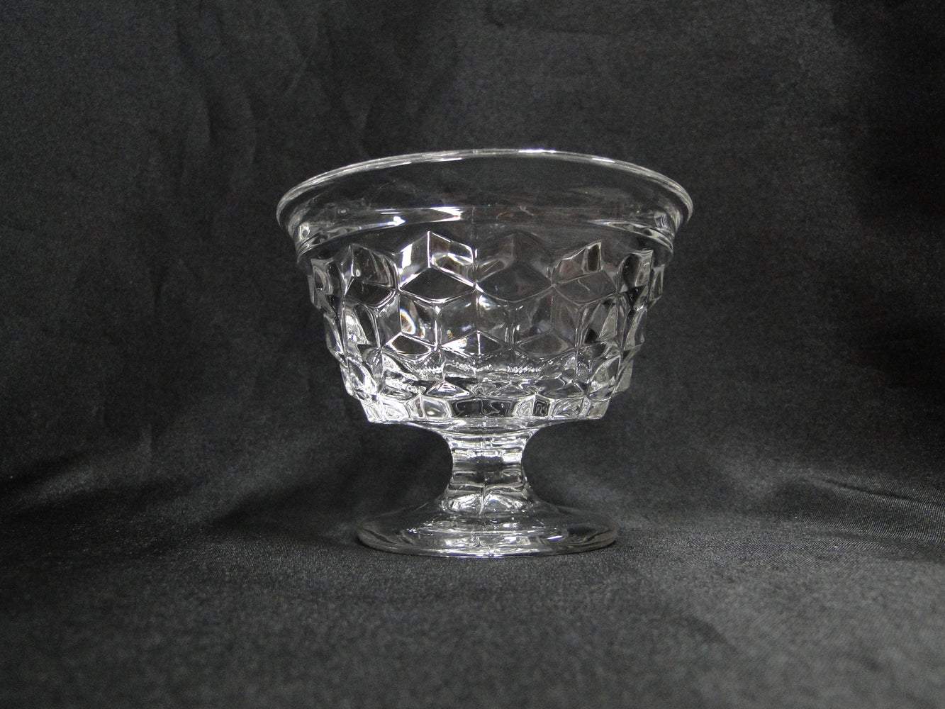 Fostoria American Clear: Sundae Glass / Dish / Bowl (s), 3 1/8" Tall