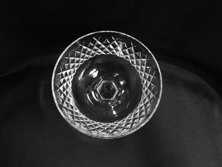 Waterford Crystal Alana, Cut Cross Hatch: Champagne / Sherbet (s), 4 1/8" Tall