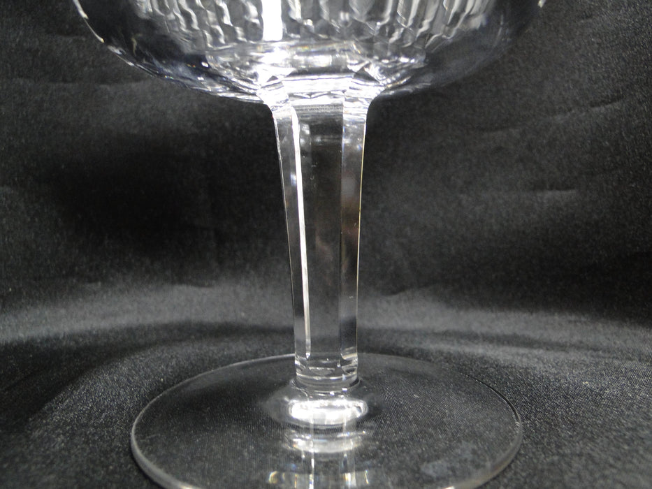 Waterford Crystal Alana, Cut Cross Hatch: Champagne / Sherbet (s), 4 1/8" Tall