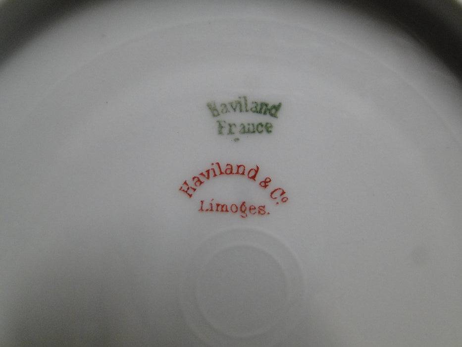 Haviland (Limoges) Schleiger 23, Gold Daubs: Cup & Saucer Set, 2 1/8" Tall