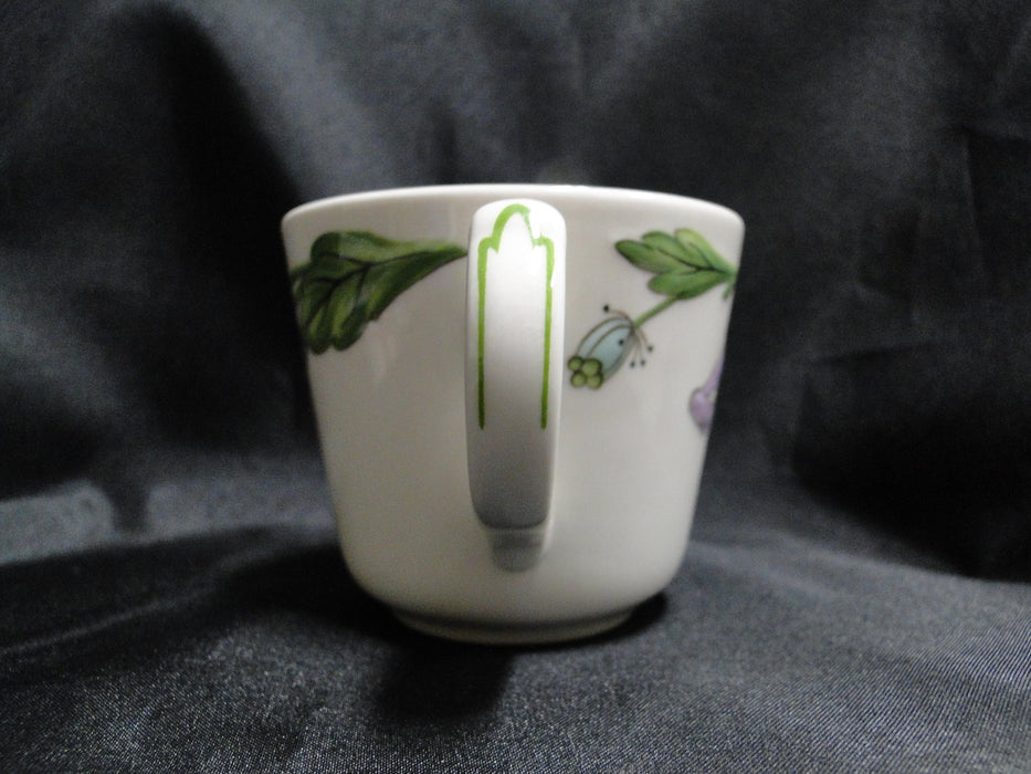 Villeroy & Boch Amapola, Blue & Orange Flowers: Cup & Saucer Set (s), 2 3/4"