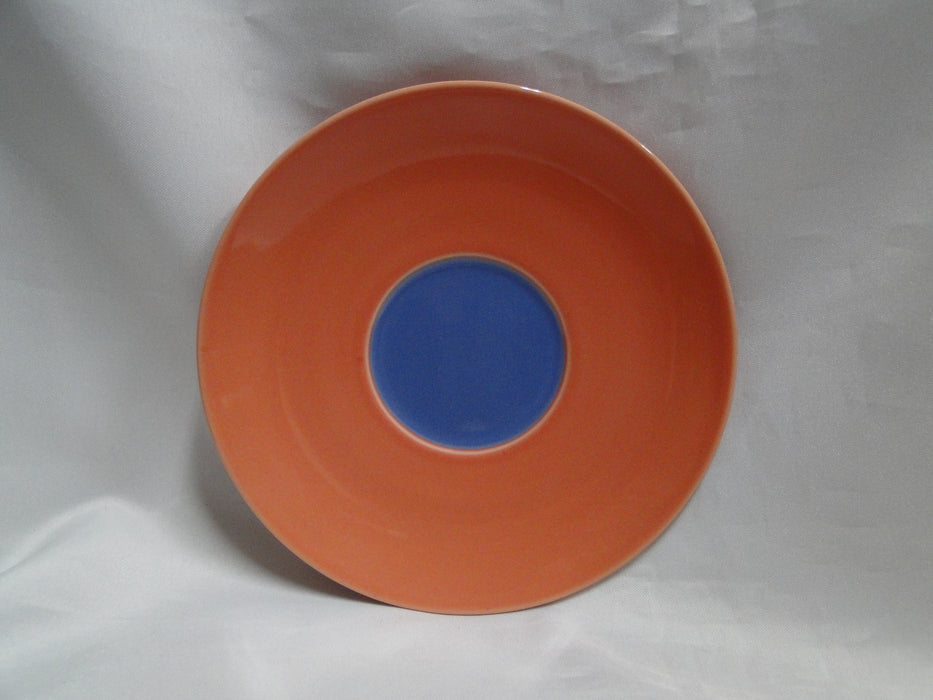 Lindt-Stymeist Colorways: Cup & Saucer Set, Blue & Salmon, 2 1/4"