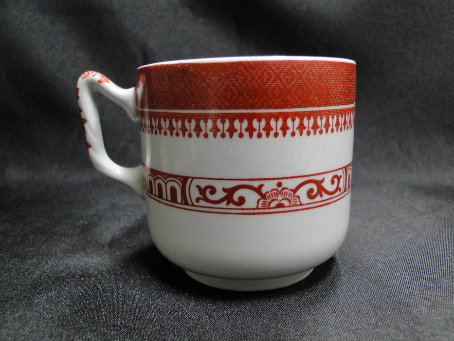 Spode Heritage Red, Eagle, New Stone: Demitasse Cup & Saucer Set (s), 2 1/2"