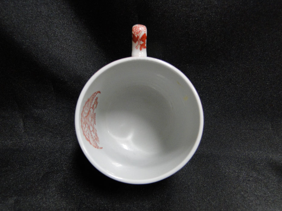 Spode Heritage Red, Eagle, New Stone: Demitasse Cup & Saucer Set (s), 2 1/2"
