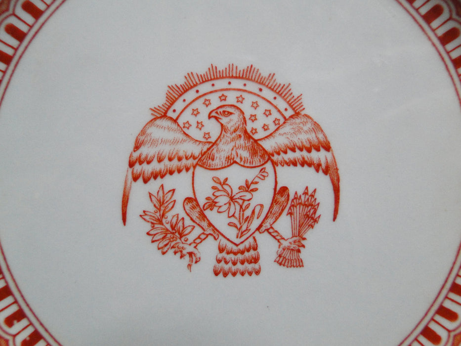 Spode Heritage Red, Eagle, New Stone: Bread Plate (s), 6"