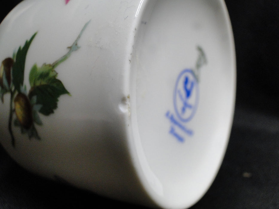 Raynaud Ceralene Mon Jardin, Flowers, Butterflies: Cup & Saucer Set, As Is