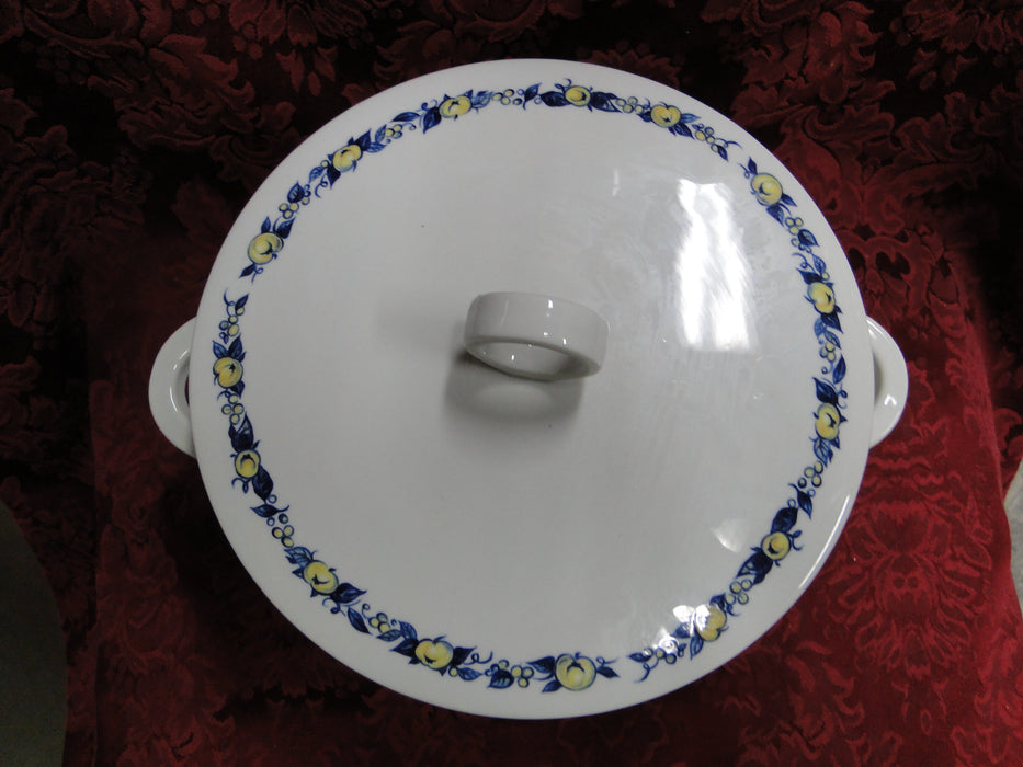 Villeroy & Boch Cadiz, Yellow, Blue: Soup Tureen & Lid / Covered Casserole, 8"