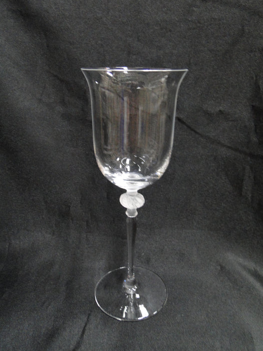 Sasaki Isabelle, Frosted Ball on Stem: Wine Glass (es), 8" Tall
