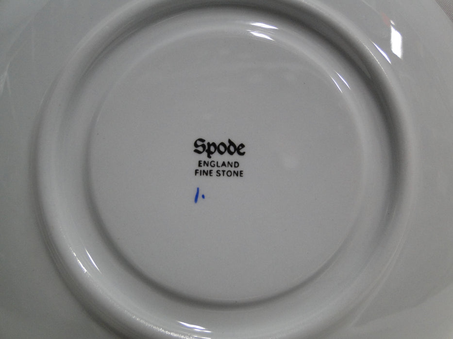 Spode Queen's Bird, Multicolored Bird on Gray: Cup & Saucer Set (s), 2 5/8" Tall