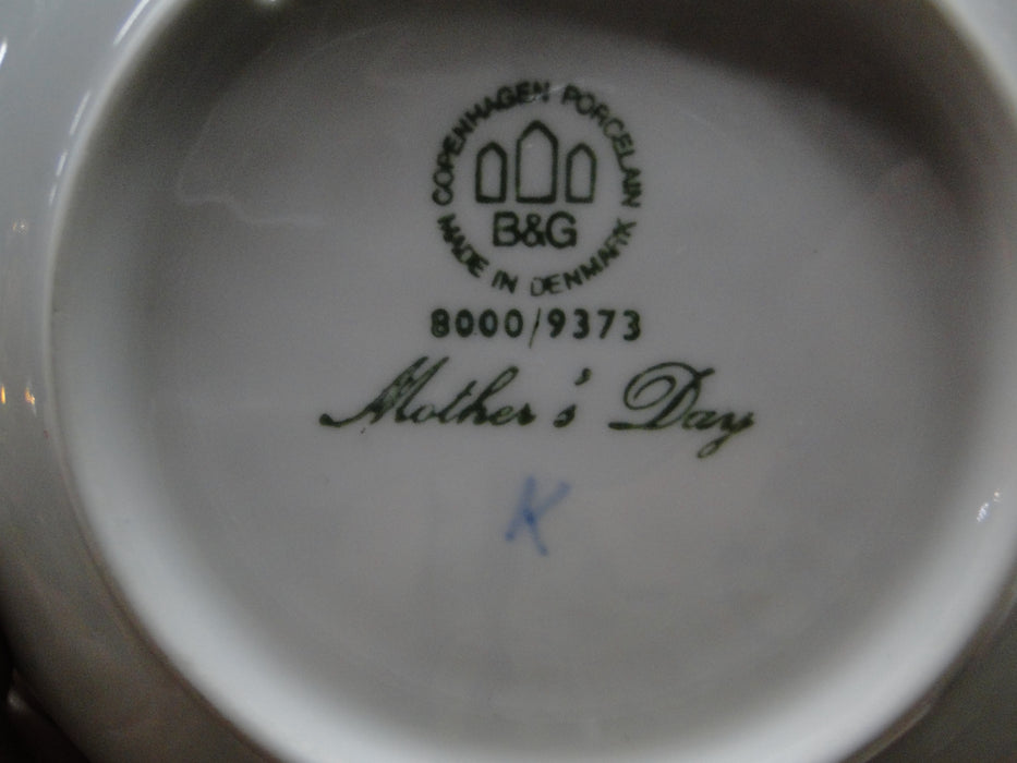 Bing & Grondahl Mother's Day Blue Mors Dag Plate 1973 Duck & Ducklings
