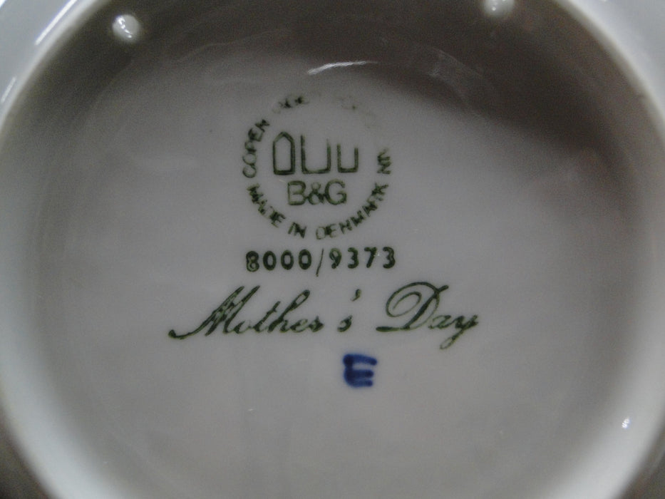 Bing & Grondahl Mother's Day Blue Mors Dag Plate 1973 Duck & Ducklings