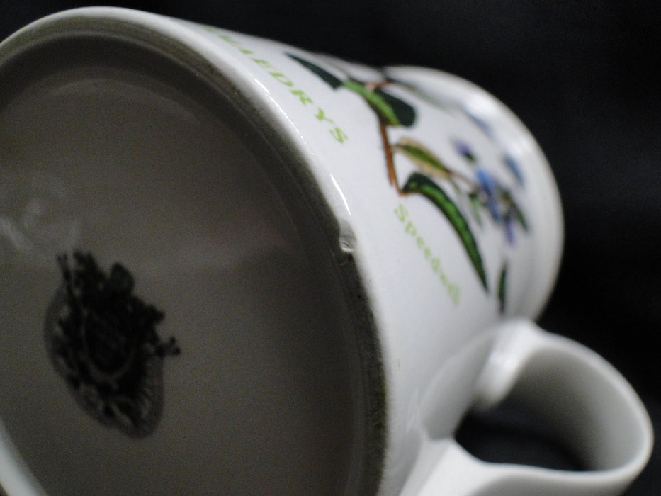 Portmeirion Botanic Garden: Mug, 4 3/4", Speedwell & Butterfly, England
