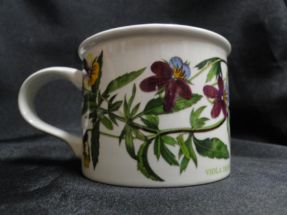 Portmeirion Botanic Garden: Cup & Saucer Set, 2 5/8", Heartsease, Britain
